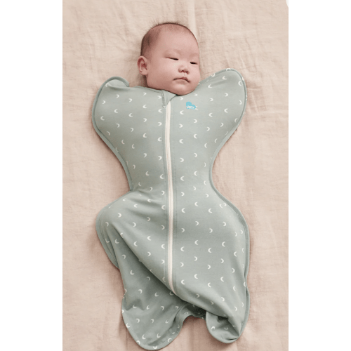 Swaddle Up™ 1.0 TOG Cotton Olive Moon