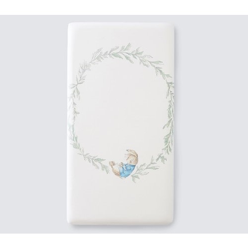 Peter Rabbit™ Picture Perfect Organic Crib Fitted Sheet | Pottery Barn Kids