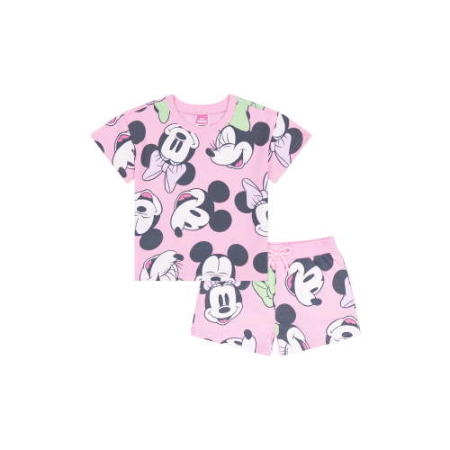 Minnie Mouse Toddler Girls Short Set, Sizes 12 Months-5T