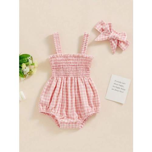 Baby pink romper