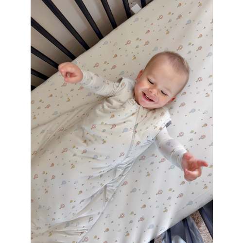 Up Up and Away 0.5 TOG Bamboo Viscose Sleep Sack | günamüna