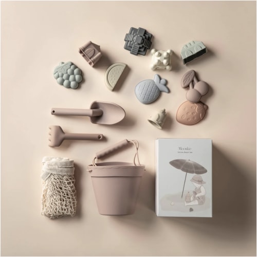 Silicone Beach Toy Set (Blush)