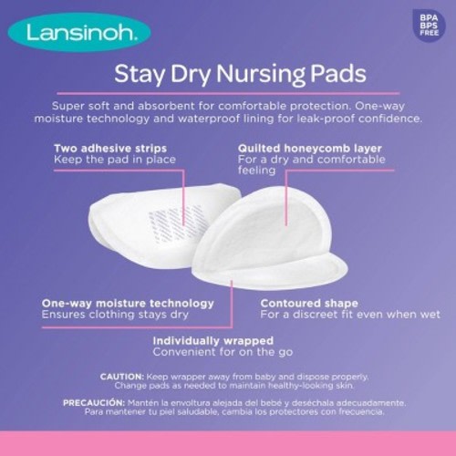 Lansinoh Disposable Nursing Pads 100ct