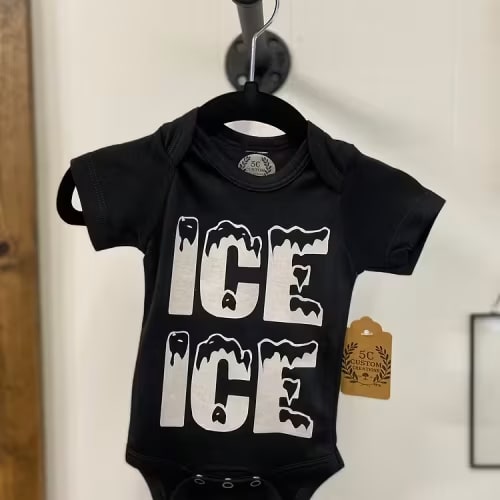Ice Ice Baby Custom Onesie | 5C Custom Creations