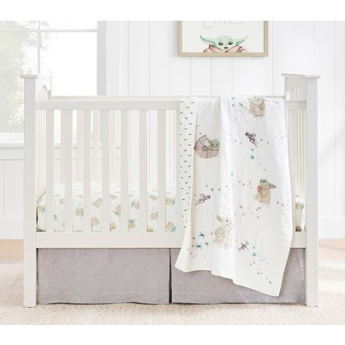 Star Wars™ The Mandalorian™ Grogu™ Baby Bedding | Pottery Barn Kids