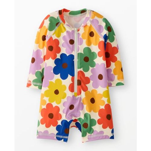Flower Swimsuit | 0-3mo