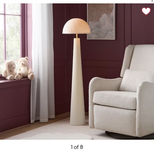 Boucle Floor Lamp (55")