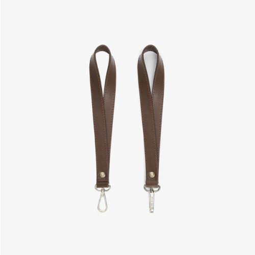 Stroller Hooks Leather (coco)