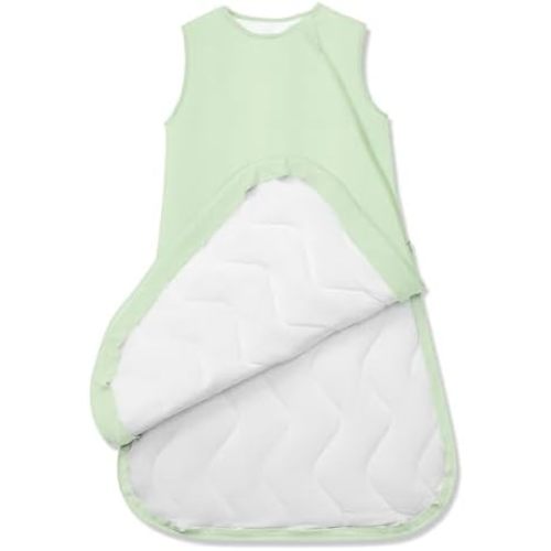 Quilted Supersoft Sleep Sack, 2.5 TOG Premium Bamboo Viscose Warm Baby Sleeping Bag, Thick Babies Wearable Blanket