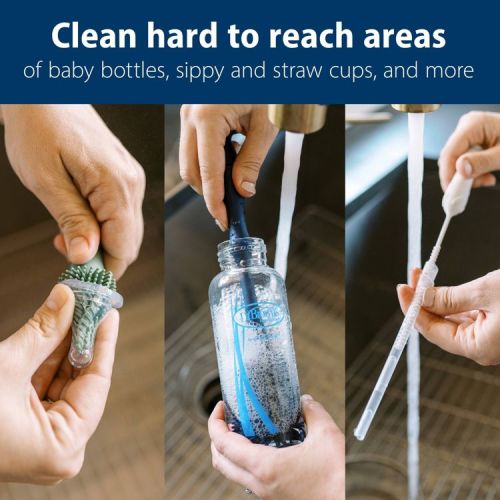Dr. Brown's Silicone Bottle Brush Set - 3pk