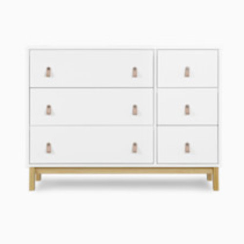 Delta Children babyGap Legacy 6 Drawer Dresser - Bianca White/Natural