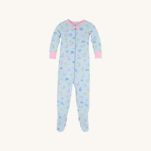 Noelle's Night Night - Little London Flowers with Pier Party Pink