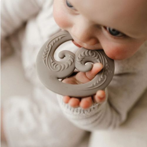 Koru Teether (Olive) | BO & KO Baby – BO & KO BABY
