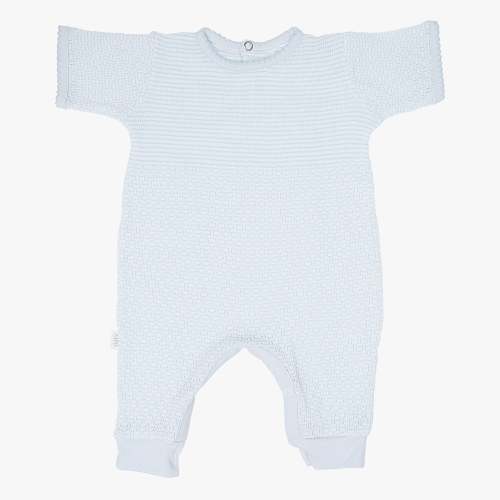 Paty Knit Romper with Pima Binding (Short Sleeve) #266SSJ