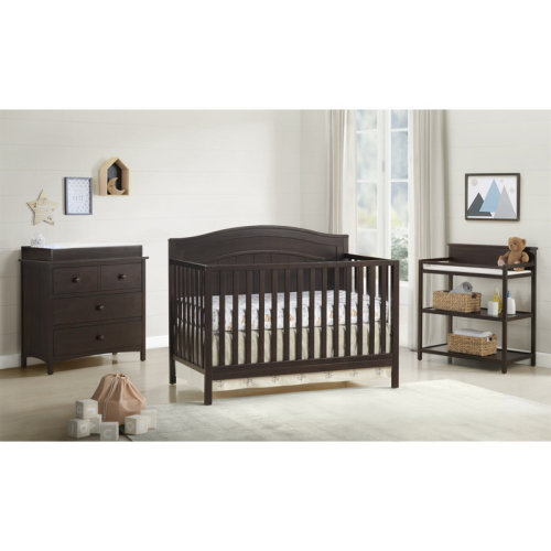 OxfordBaby North Bay 4 in 1 Convertible Baby Crib, Greenguard Gold Certified & Reviews | Wayfair
