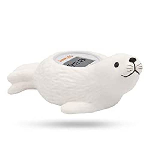 Amazon.com: Doli Yearning Upgrade Baby Bath Thermometer Room Temperature| Water Thermometer|Kids' Bathroom Safety Products| Baby Bath(Seal Shape)℃/℉, LCD : Baby