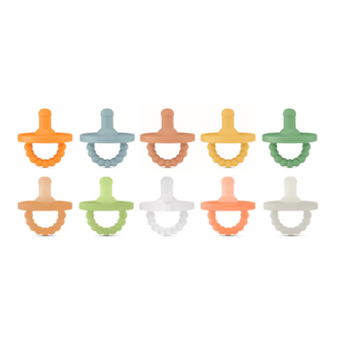 Cutie PAT Round (0m+) Pacifier Value 10 Packs