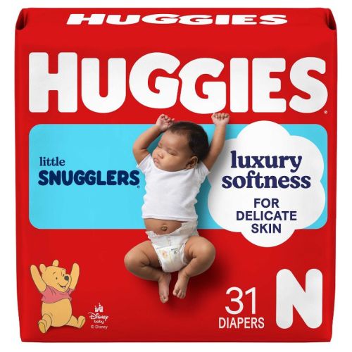 Huggies Little Snugglers Gentle Protection Diapers - Newborn - 31ct