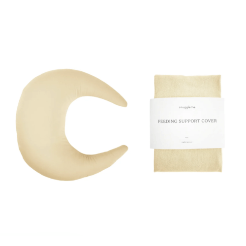 Feeding Pillow + Organic Cover Set | Honey