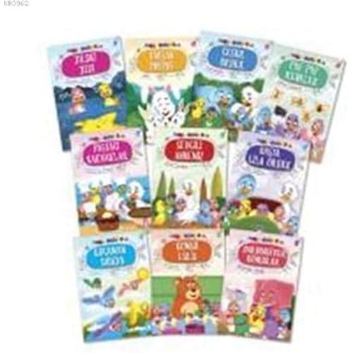 Mini Masallar 4 Set – (10 Kitap) (Turkish Edition)