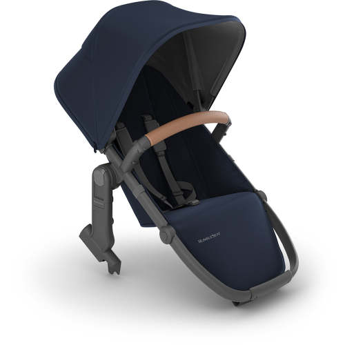 UPPAbaby RumbleSeat V2+ - Noa (Navy / Carbon Frame / Saddle Leather)