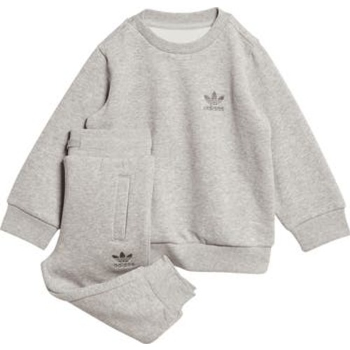 Trefoil Essentials Crewneck Sweatshirt & Joggers Set, 3M