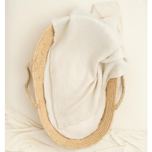 Essential Baby Blanket | Organic Cotton Gauze | Willaby – willaby