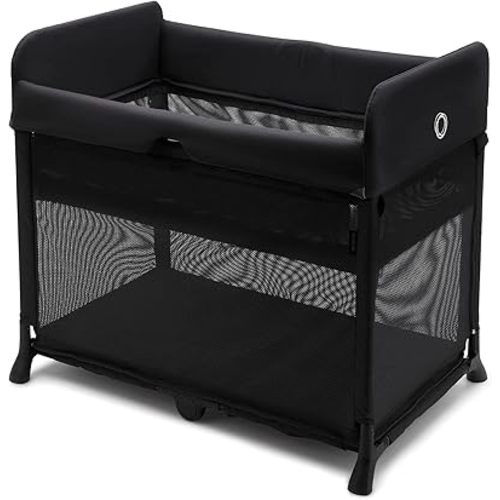 Bugaboo Stardust Playard - Portable Indoor and Outdoor - Foldable On The Go Play Yard - 1 Second Unfold - Black