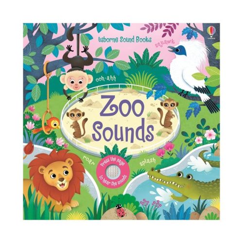 Zoo Sounds - (Sound Books) by Sam Taplin (Board Book)