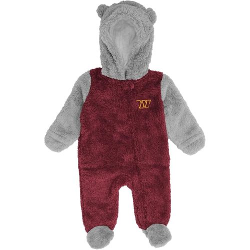 Outerstuff Newborn & Infant/NFL Game Nap Teddy Fleece Bunting Full-Zip Sleeper