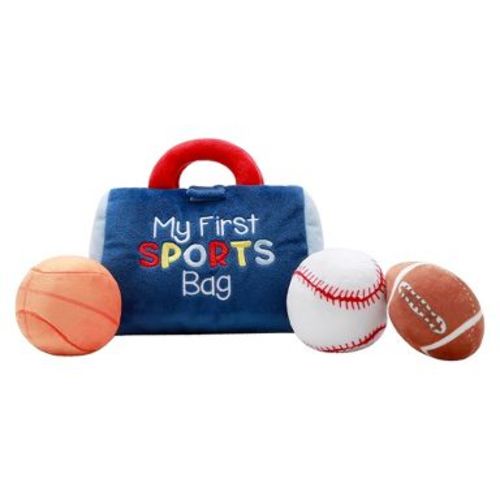 Magic Years 4 Piece My First Sport Bag Plush Playset, 6 inch