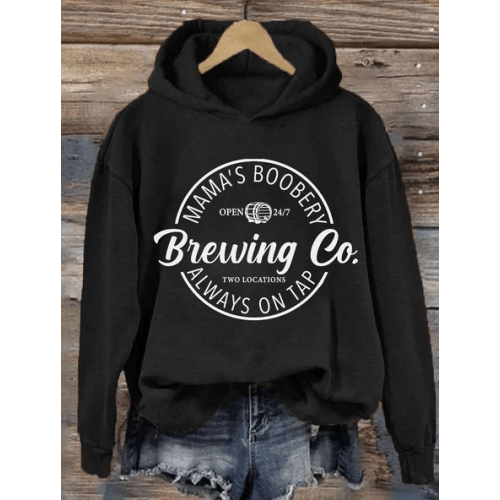 Mama's Boobery Breastfeeding Easy For Nursing Hoodie