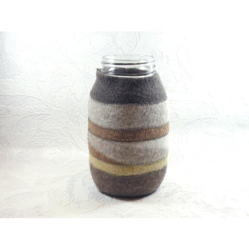 Made to order - Jar Cozy - quart size - custom color