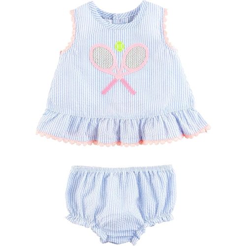 Mud Pie Baby Girls' Mud Pie Girls Pinafore Set