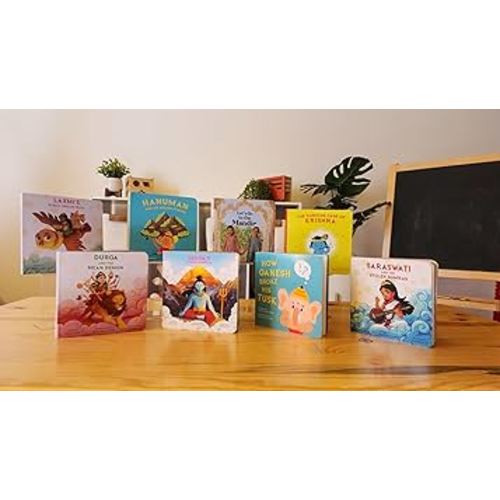 MODI TOYS Bookish Bundle - 8 Books | Ideal for Newborns, Infants, Toddlers, Grandparents | Best for Diwali, Baby Shower, Birthday, Housewarming