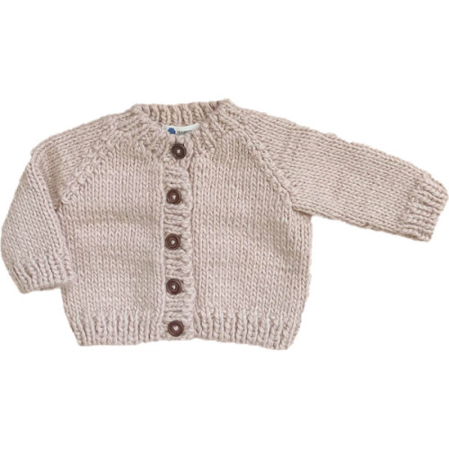 Classic Cardigan, Blush - The Blueberry Hill Basics | Maisonette