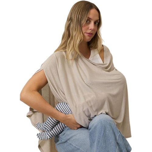 Solly Baby Nursing Cover, Ultra-Breathable, Lightweight Breastfeeding Cover-Up, Buttery-Soft Fabric, Universal Fit, Postpartum Essentials, Newborn Must Haves, Spelt