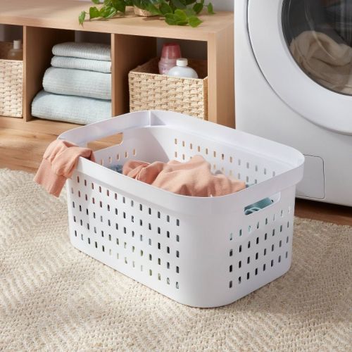 1.5bu Rectangle Modern Laundry Basket - Brightroom™