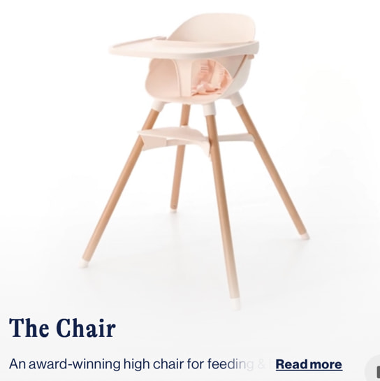 The Chair - Grapefruit / High Chair