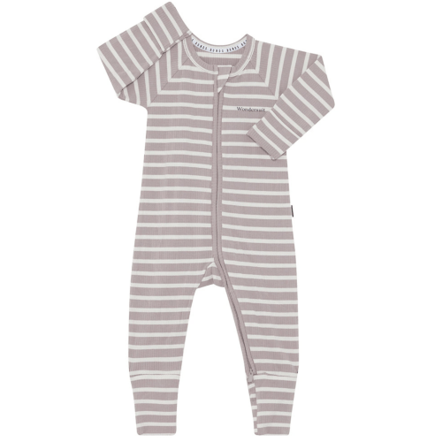Bonds Wide Needle Rib Zippy | Baby Baby Coverall | BWJHA