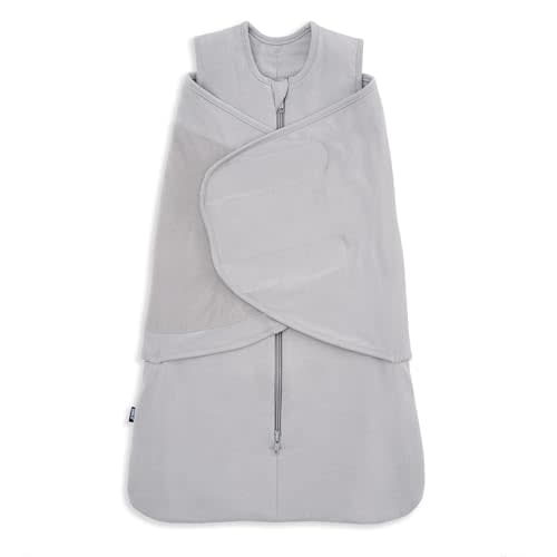 HALO SleepSack SuperSoft Swaddle, Cozy Bamboo Viscose, 3-Way Adjustable Swaddle, 2 Way Zipper, 2 TOG