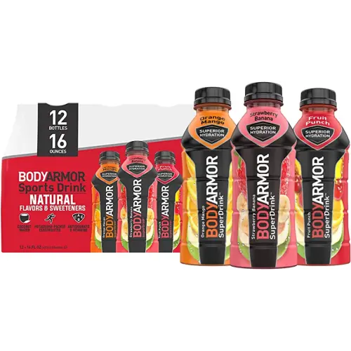 Amazon.com : BODYARMOR Sports Drink Sports Beverage, Variety Pack, Coconut Water Hydration, Natural Flavors With Vitamins, Potassium-Packed Electrolytes, Perfect For Athletes, 16 ounce, Pack of 12 : Grocery & Gourmet Food