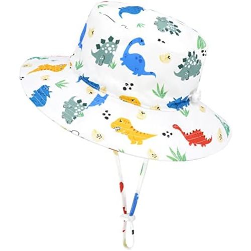 Sarfel Baby Sun Hat Summer Baby Boy Hats UPF 50+ Sun Protection Toddler Hat Bucket for Baby Girl Adjustable Kid Cap