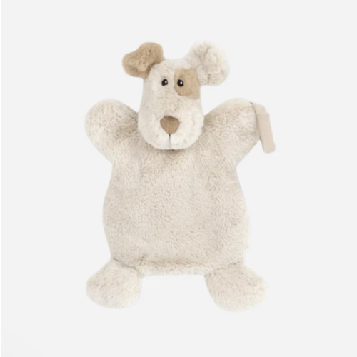 Bogart Puppy-Paci Holder Puppet Lovey