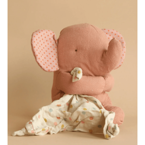 Maileg Lullaby Friends - Elephant - Old Rose (Plays Music)– Odin Parker