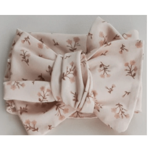 Oversized Topknot | Paisley Coffee – Little and Fern