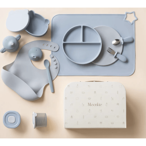 First Bites Gift Set (Ether/Sky Blue)