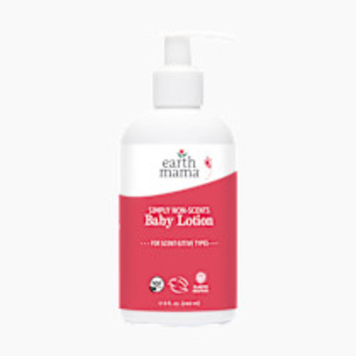 Earth Mama Baby Lotion - Simply Non-Scents, 8 Fl Oz