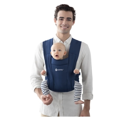 Ergobaby Embrace Baby Carrier For Newborn | Midnight Blue