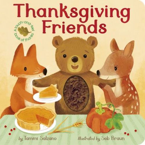 Thanksgiving Friends - by Tammi Salzano (Board Book)